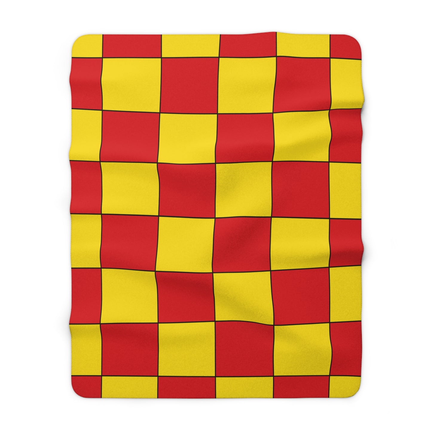 Catalonia Retro Check Blanket Throw