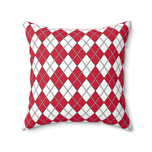 Greenland Retro Argyle Cushion Pillow
