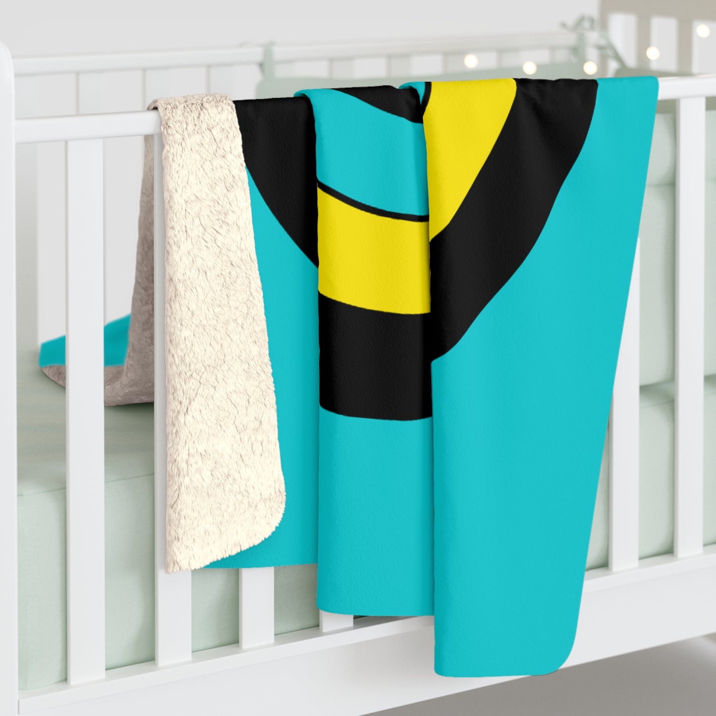 Bahamas Retro Target Blanket Throw