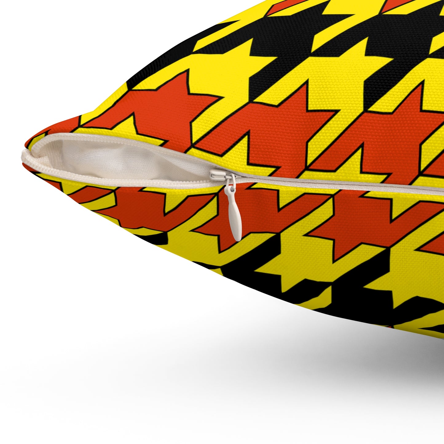 Uganda Retro Houndstooth Cushion Pillow