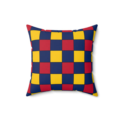 Chad Retro Check Cushion Pillow