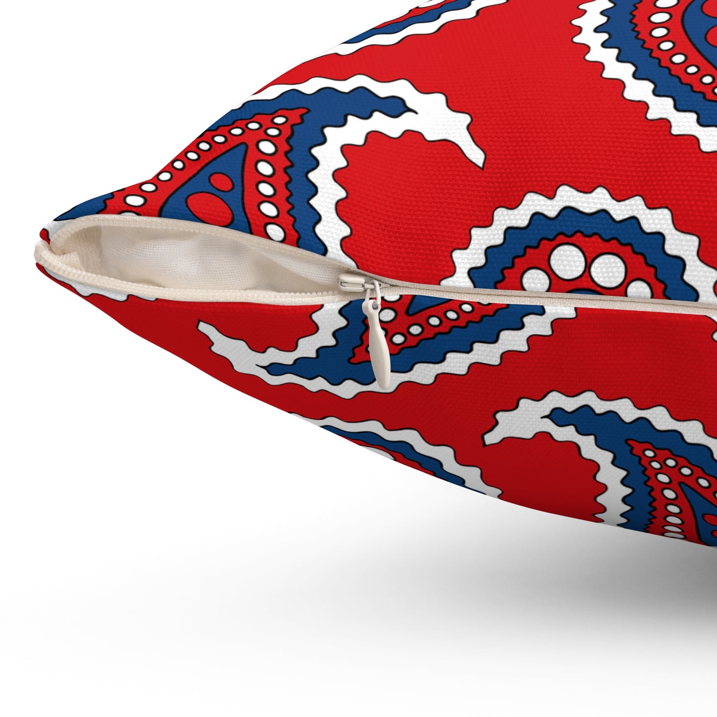 Czechia Retro Paisley Cushion Pillow