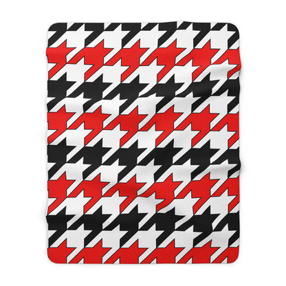 Yemen Retro Houndstooth Blanket Throw