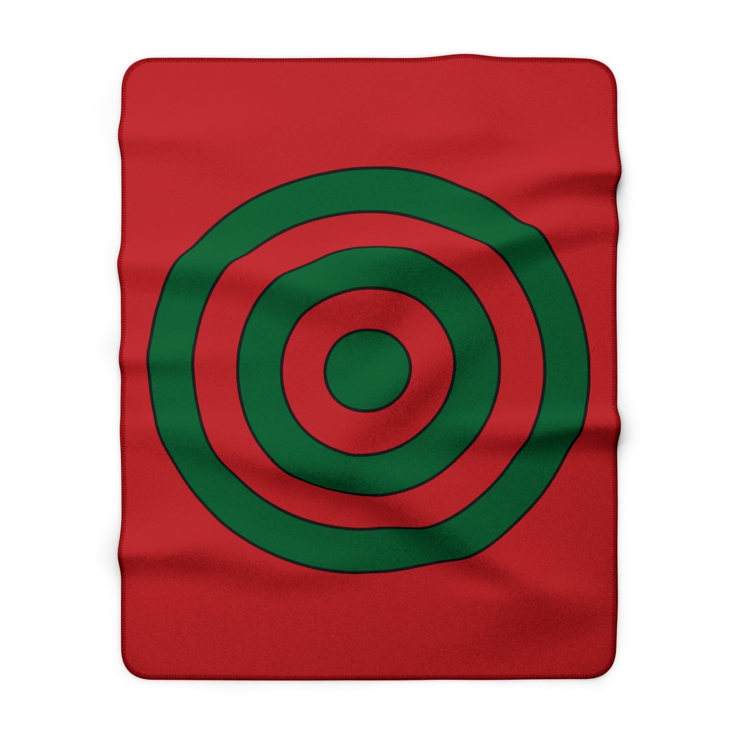 Morocco Retro Target Blanket Throw