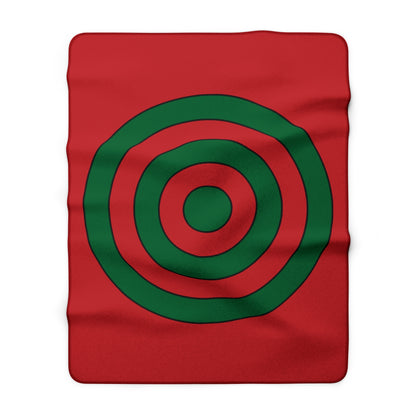 Morocco Retro Target Blanket Throw