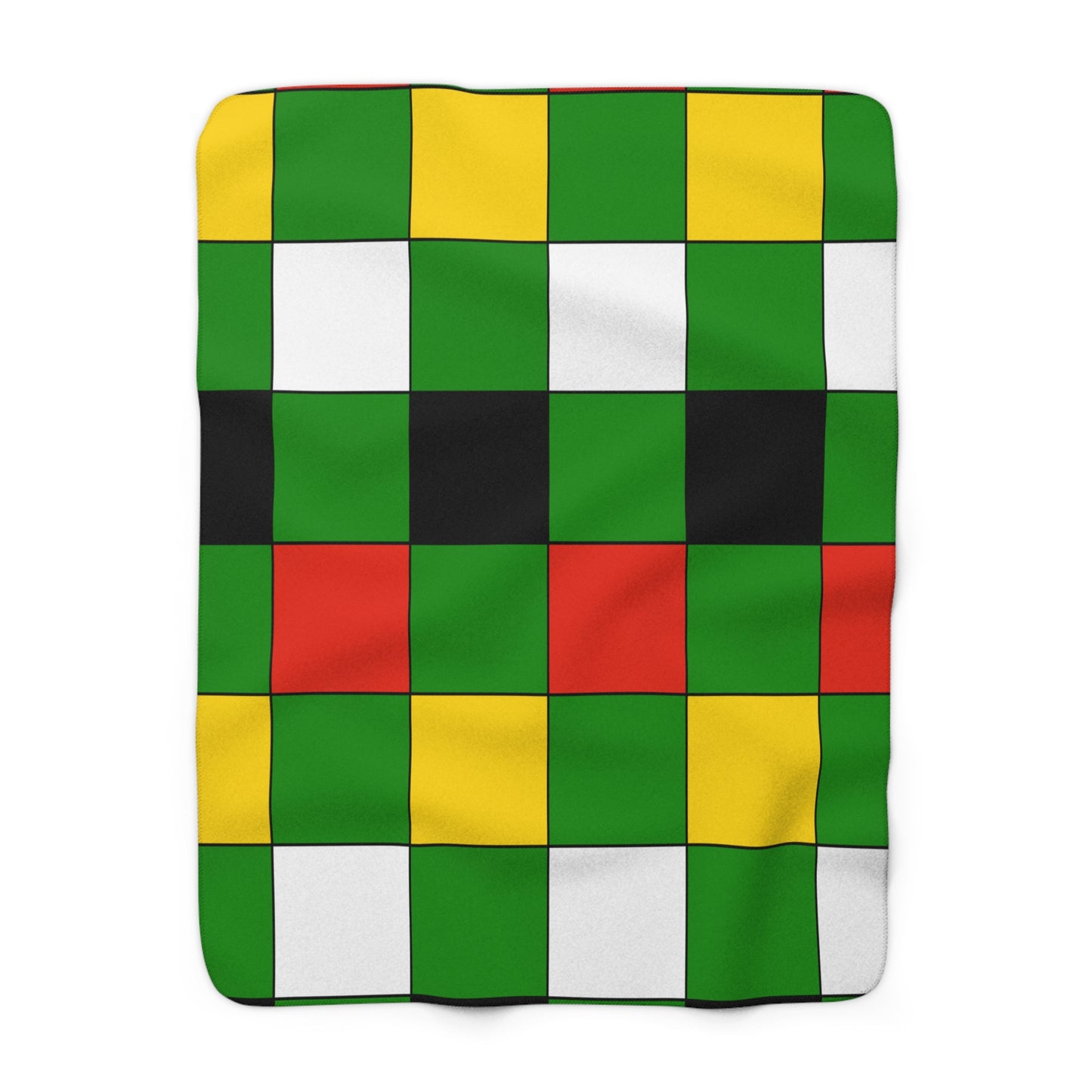 Dominica Retro Check Blanket Throw