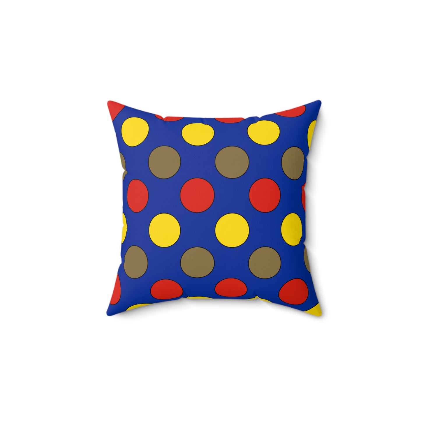 Moldova Retro Polka Dots Cushion Pillow