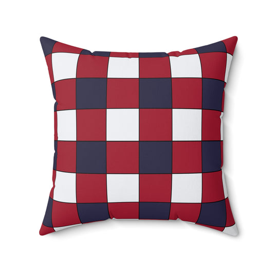 Thailand Retro Check Cushion Pillow