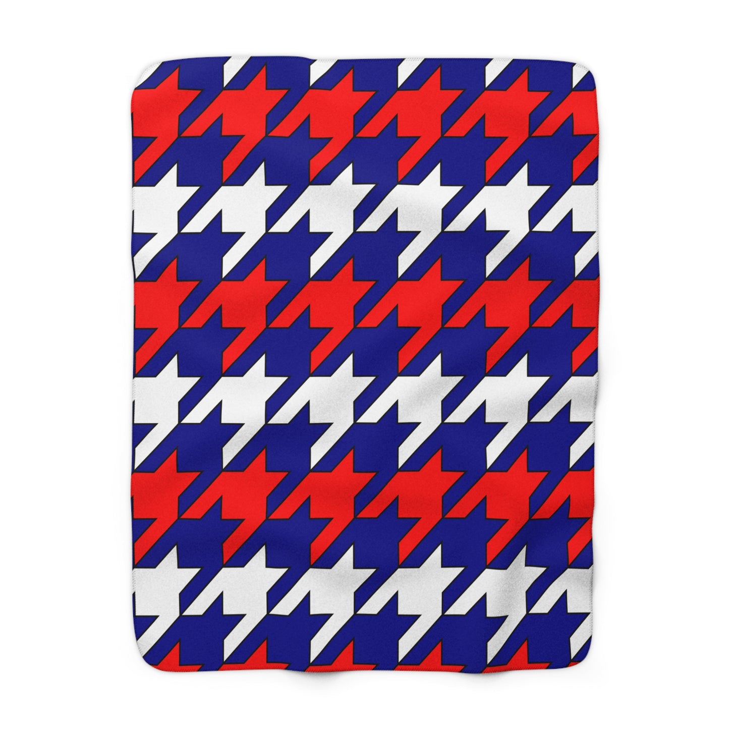 Australia Retro Houndstooth Blanket Throw