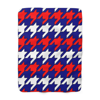 Australia Retro Houndstooth Blanket Throw