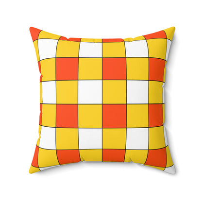 Bhutan Retro Check Cushion Pillow