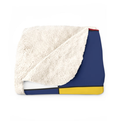 Turks And Caicos Islands Retro Check Blanket Throw