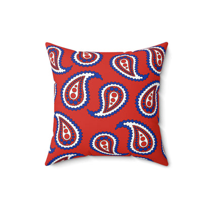 Paraguay Retro Paisley Cushion Pillow