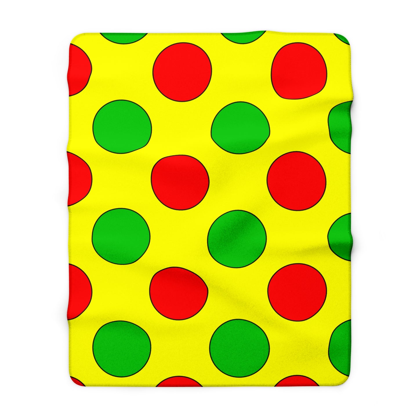 Congo Retro Polka Dots Blanket Throw