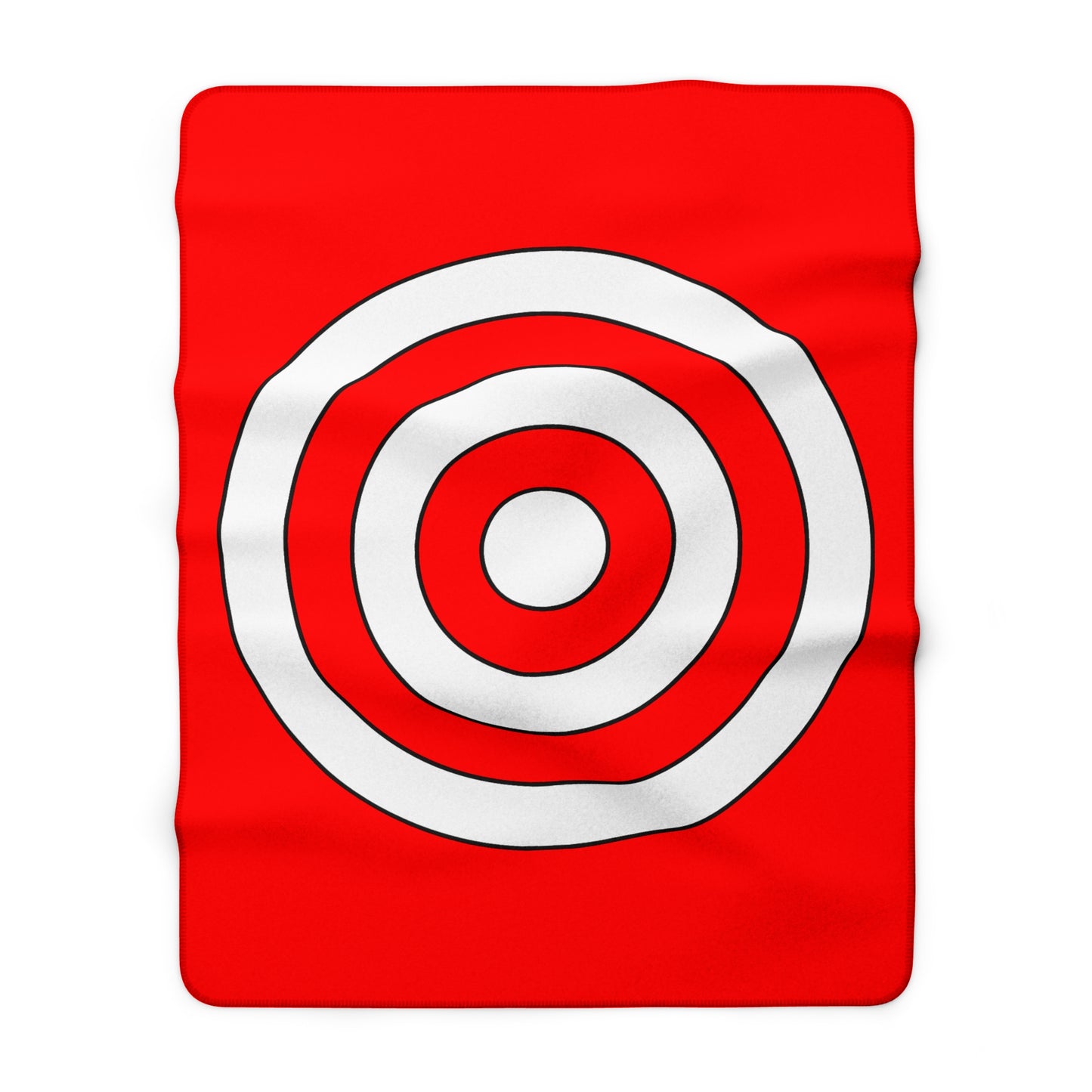 Switzerland Retro Target Blanket Throw