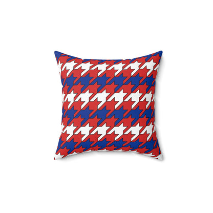 Bouvet Island Retro Houndstooth Cushion Pillow