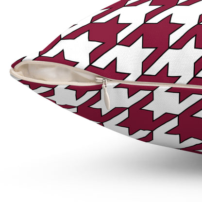 Qatar Retro Houndstooth Cushion Pillow