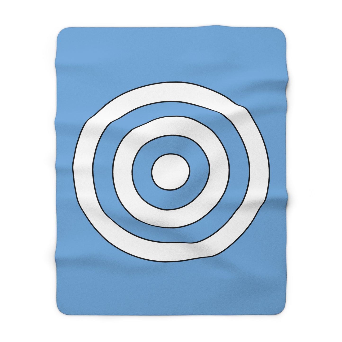 Argentina Retro Target Blanket Throw