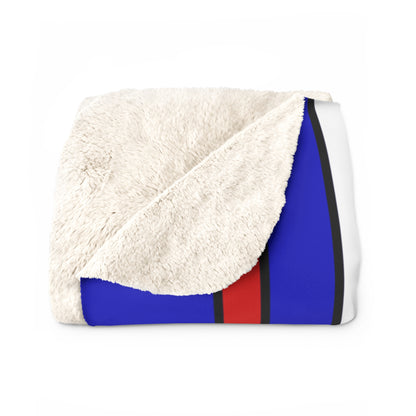 Slovenia Retro Stripes Blanket Throw