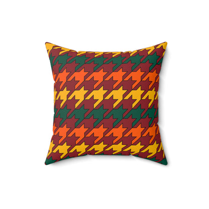 Sri Lanka Retro Houndstooth Cushion Pillow
