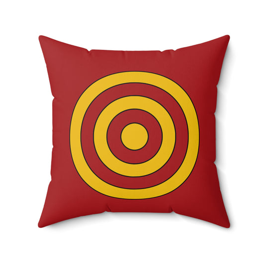 Spain Retro Target Cushion Pillow