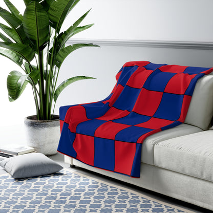 Samoa Retro Check Blanket Throw