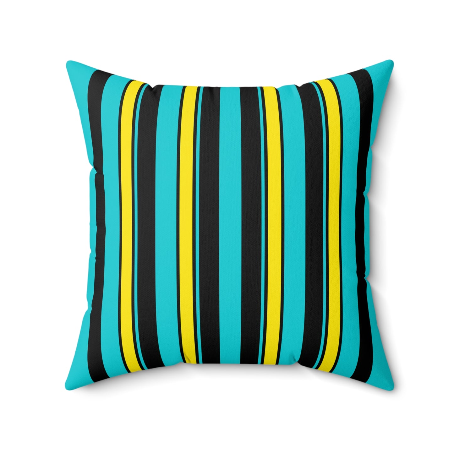 Bahamas Retro Stripes Cushion Pillow