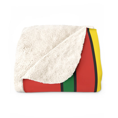 Bolivia Retro Stripes Blanket Throw