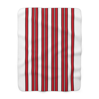 England Retro Stripes Blanket Throw