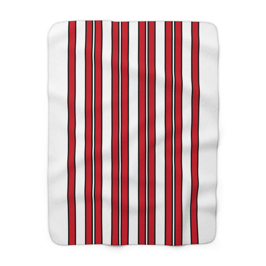 England Retro Stripes Blanket Throw