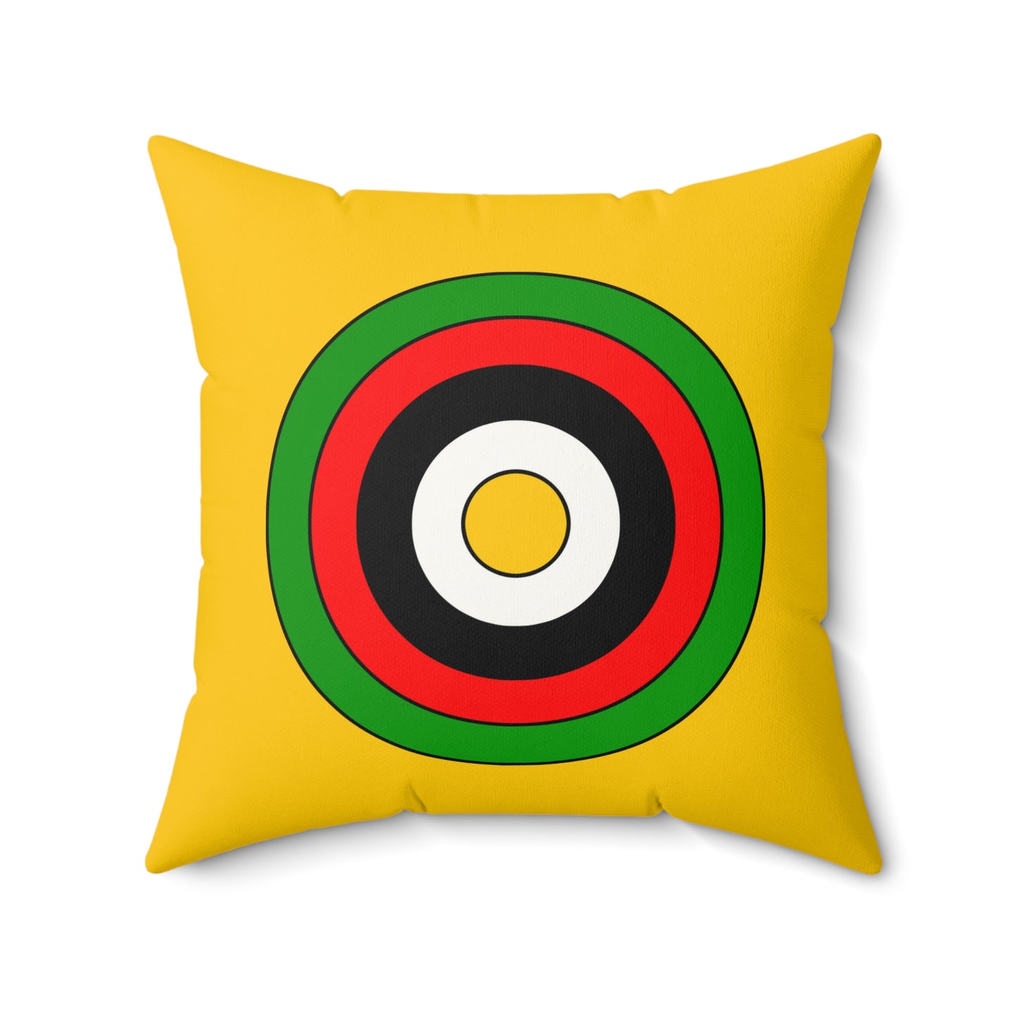 Mozambique Retro Target Cushion Pillow