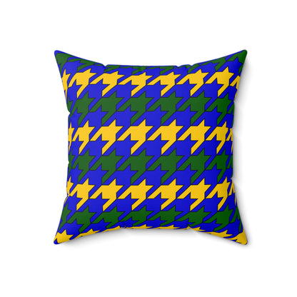 Solomon Islands Retro Houndstooth Cushion Pillow