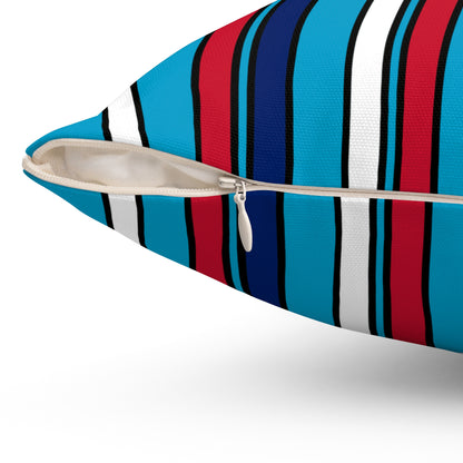 Tuvalu Retro Stripes Cushion Pillow
