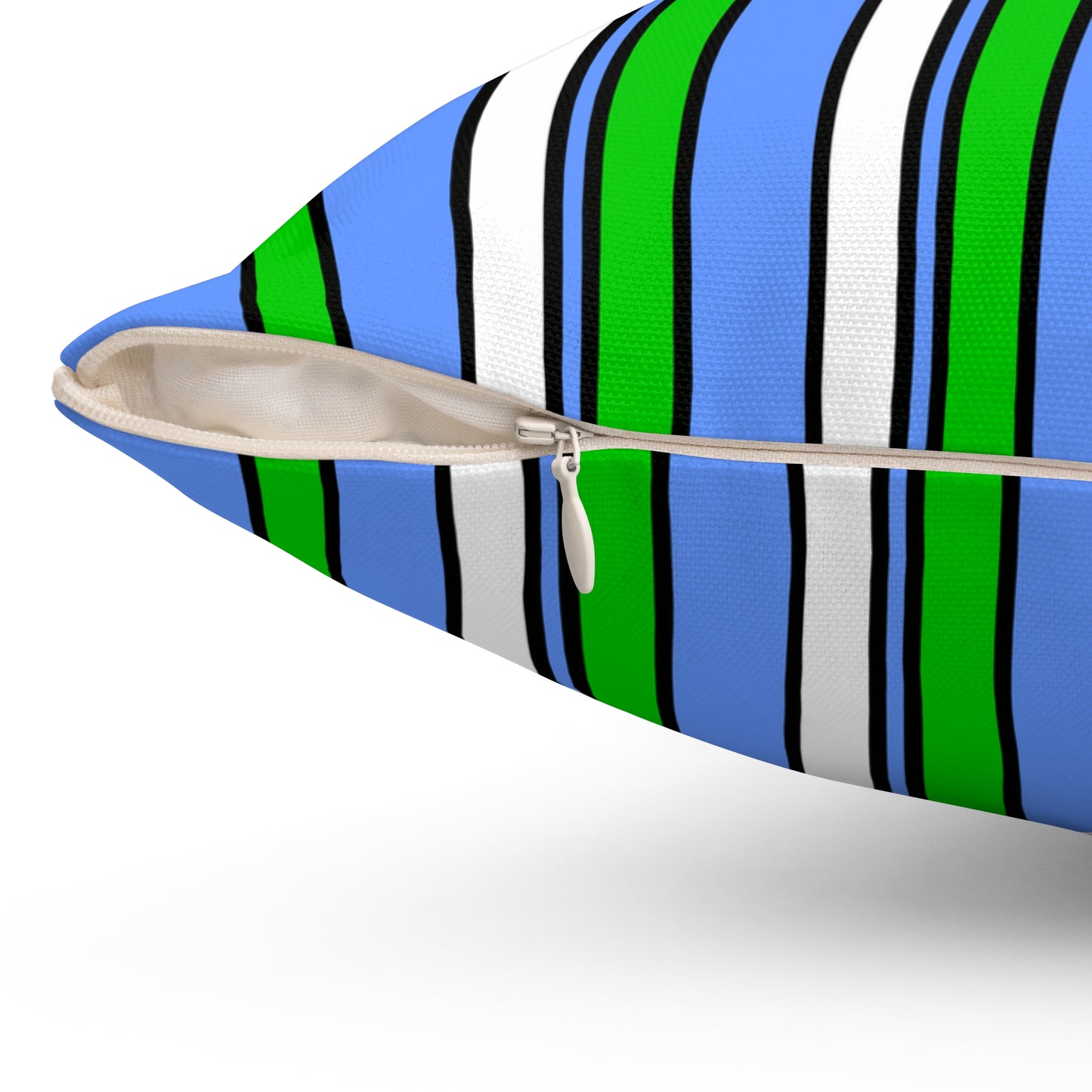 Djibouti Retro Stripes Cushion Pillow