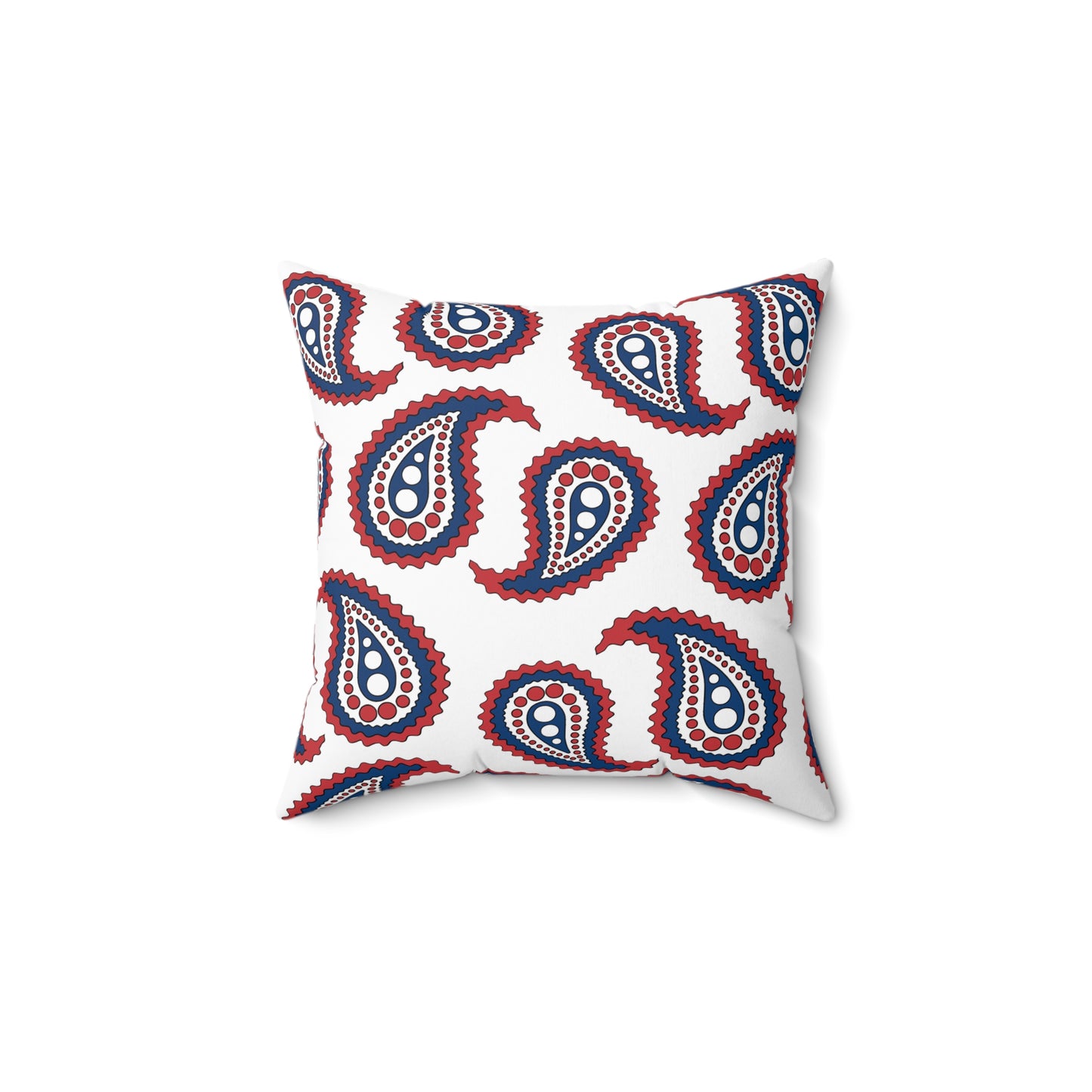 Serbia Retro Paisley Cushion Pillow