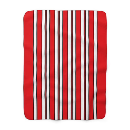 Indonesia Retro Stripes Blanket Throw