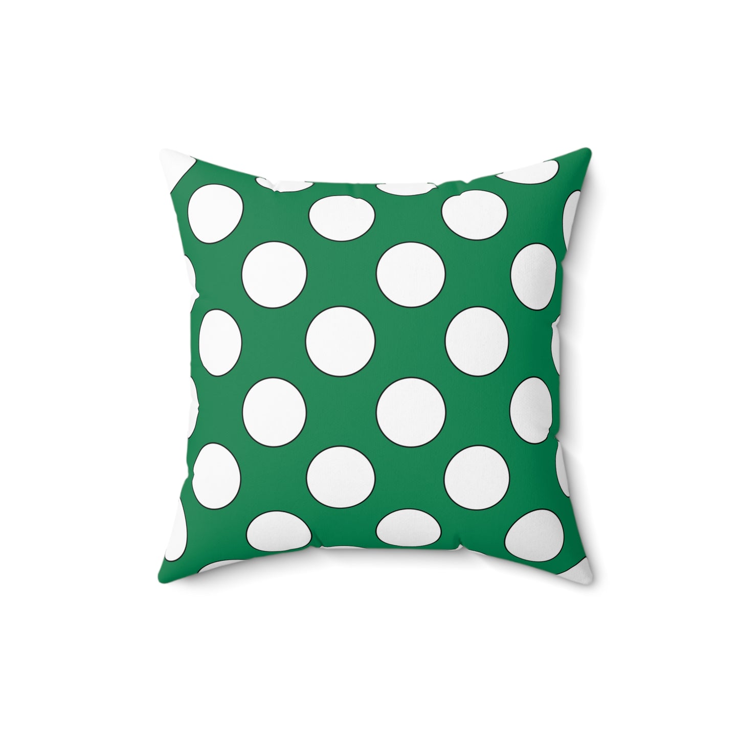 Nigeria Retro Polka Dots Cushion Pillow