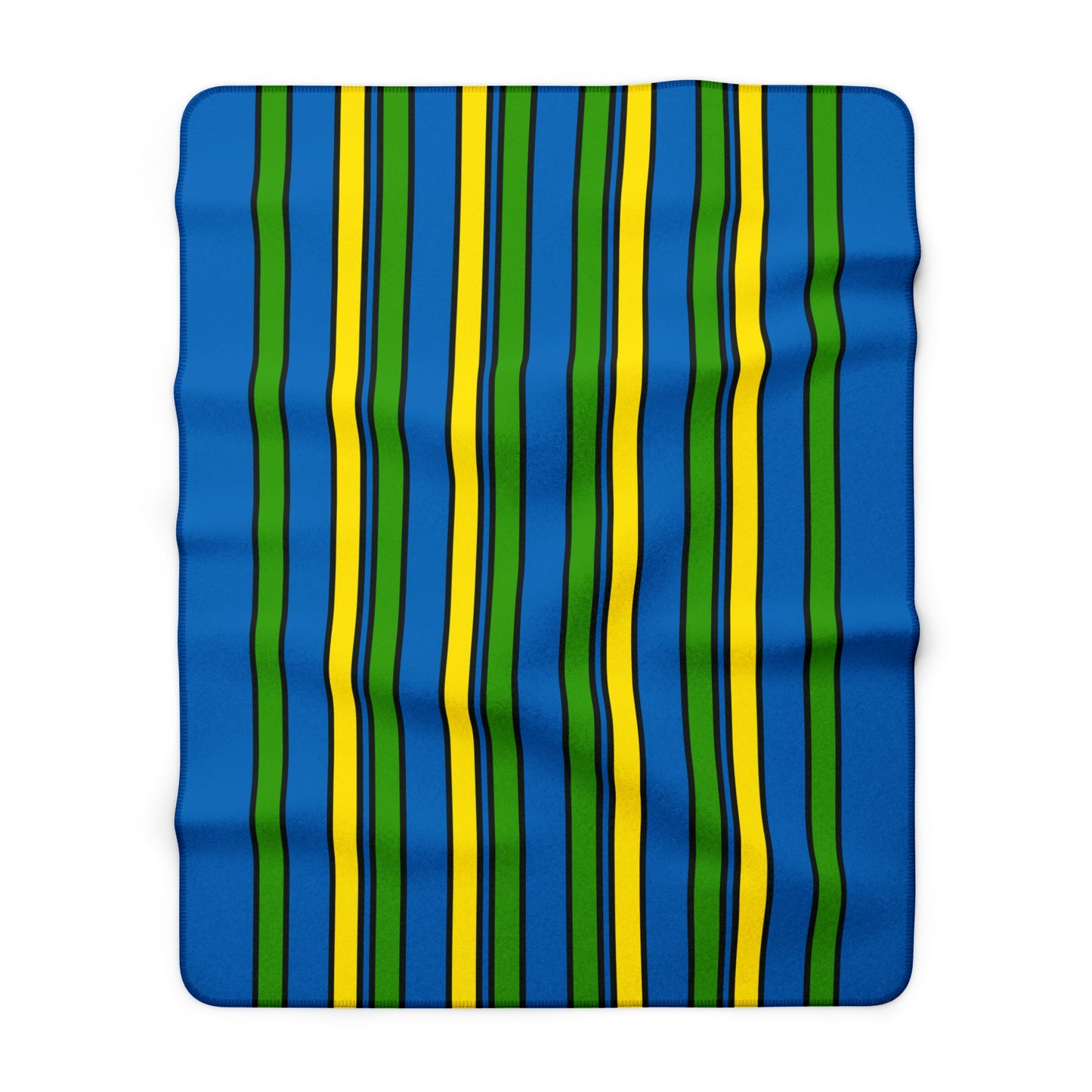 Gabon Retro Stripes Blanket Throw
