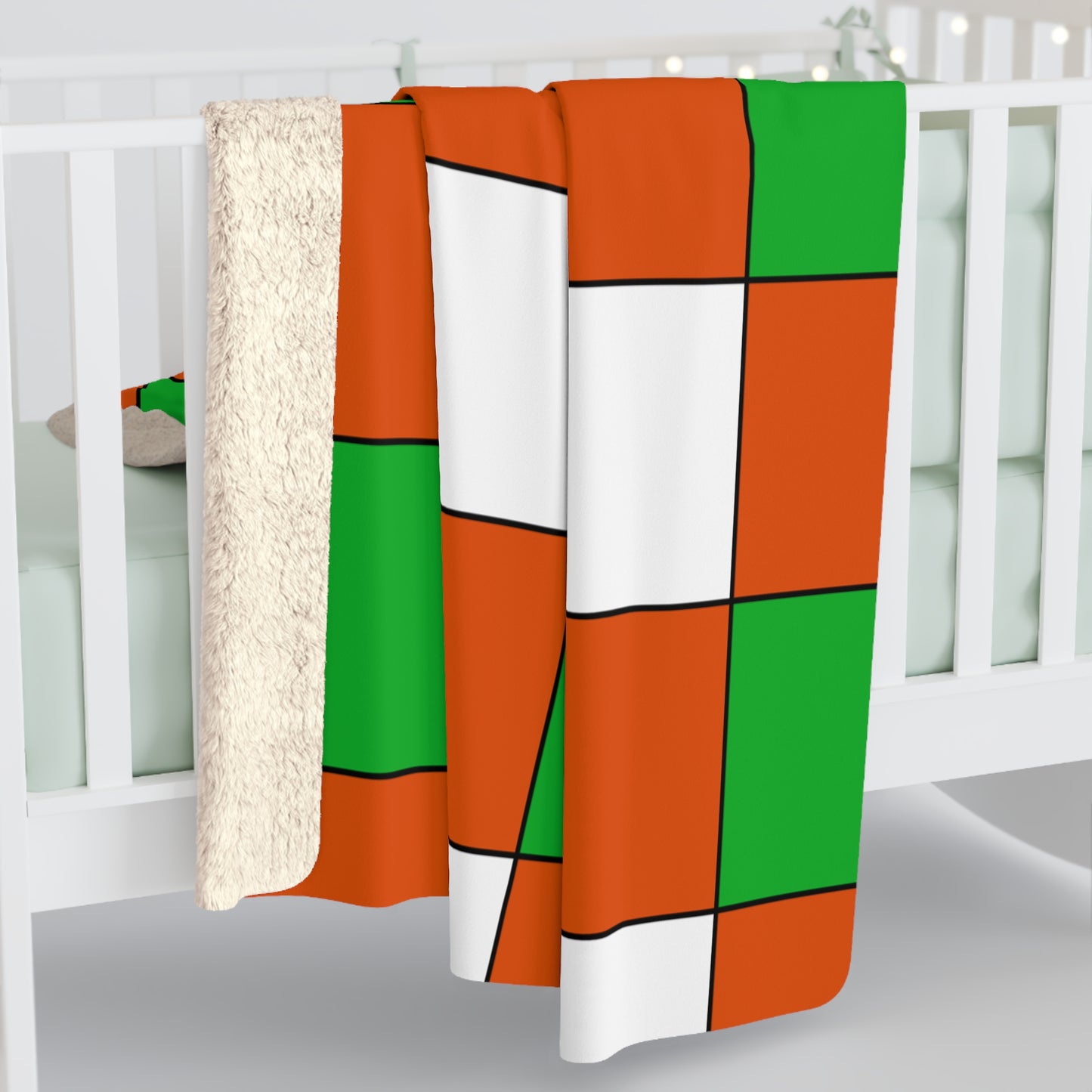 Niger Retro Check Blanket Throw