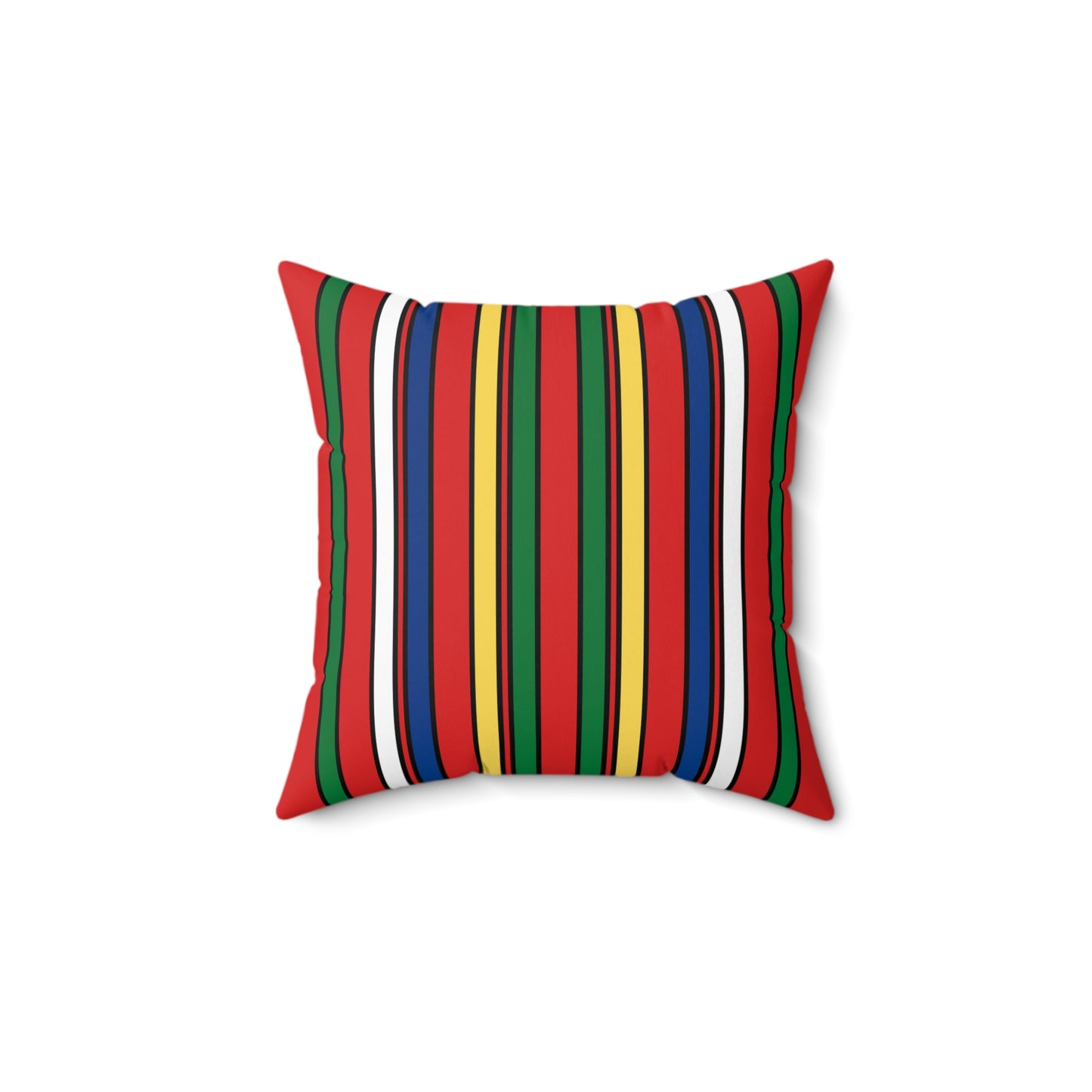 Seychelles Retro Stripes Cushion Pillow