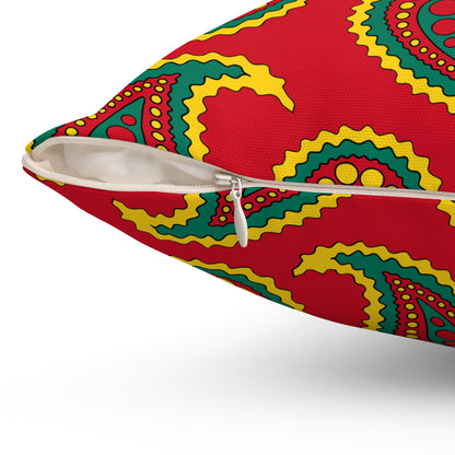 Grenada Retro Paisley Cushion Pillow