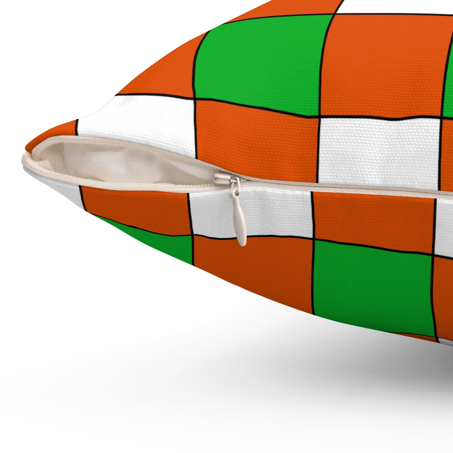 Niger Retro Check Cushion Pillow