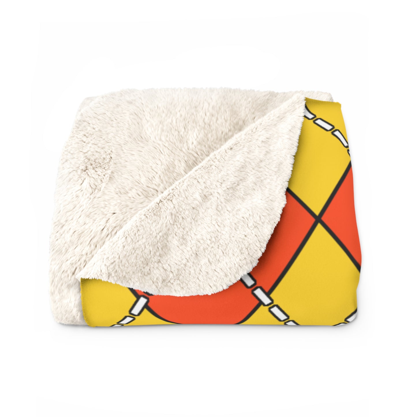 Bhutan Retro Argyle Blanket Throw