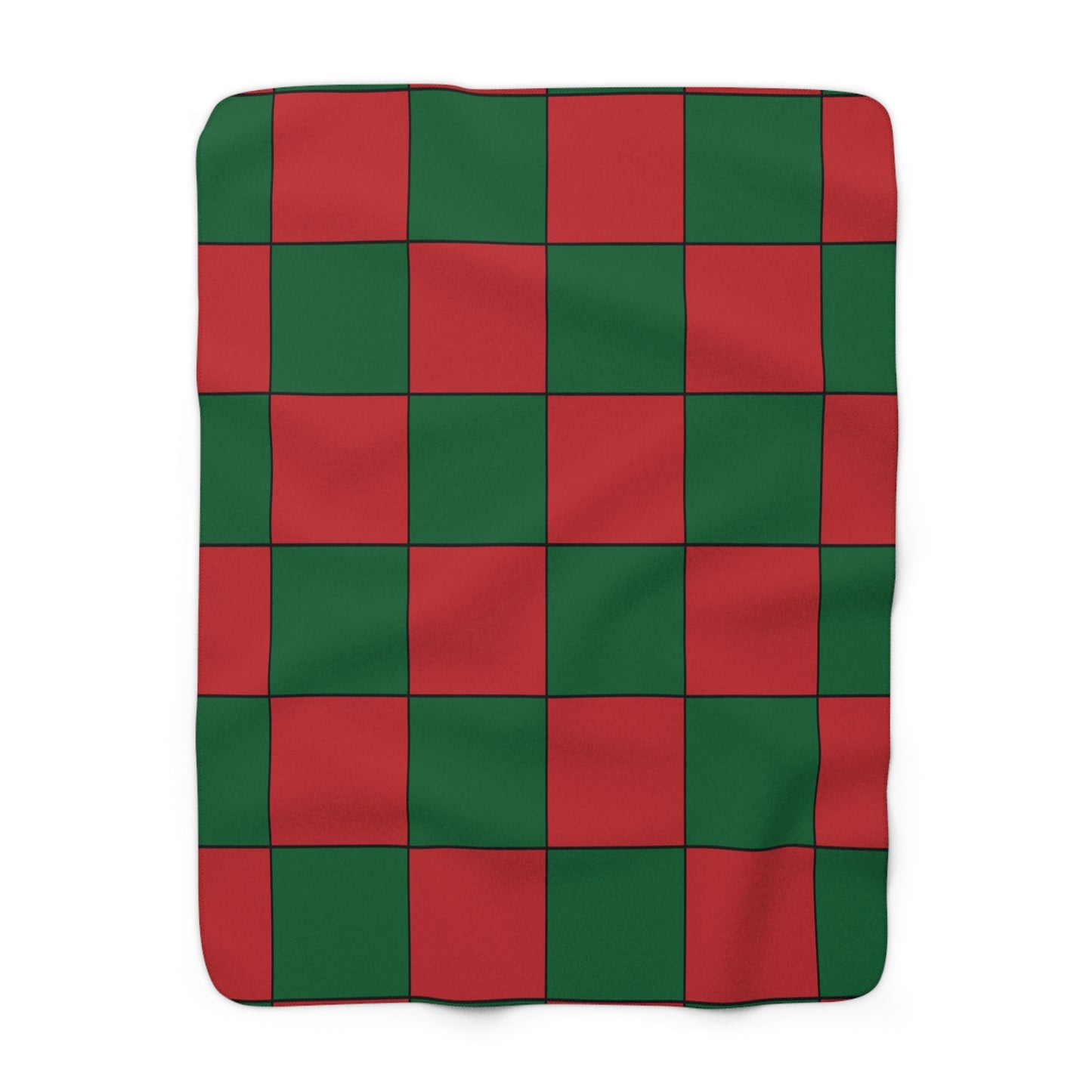 Morocco Retro Check Blanket Throw