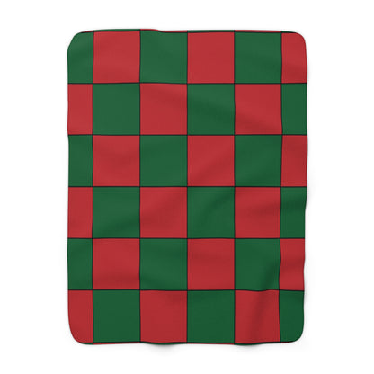 Morocco Retro Check Blanket Throw
