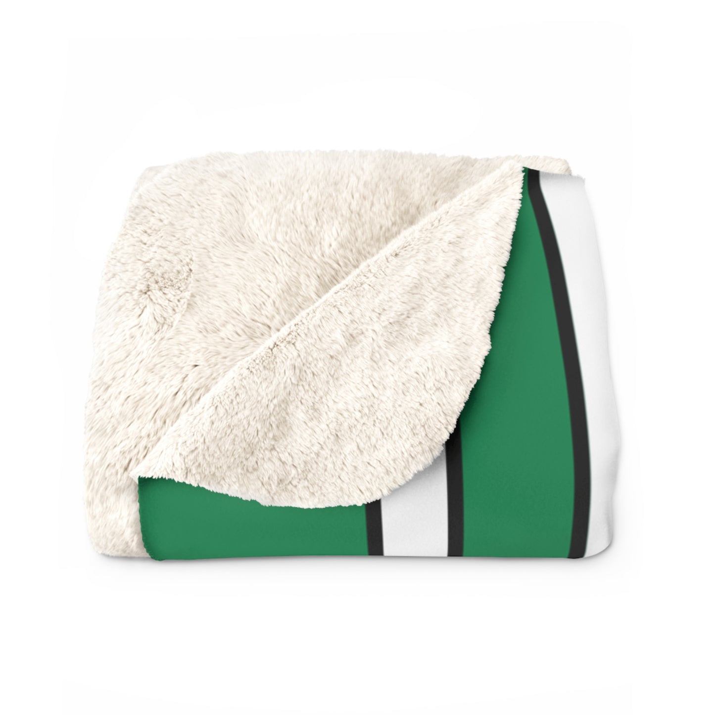 Nigeria Retro Stripes Blanket Throw