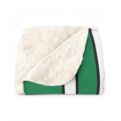 Nigeria Retro Stripes Blanket Throw