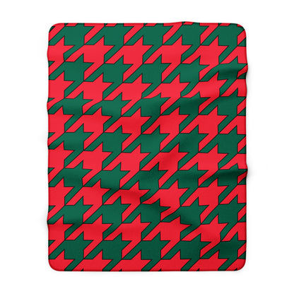 Bangladesh Retro Houndstooth Blanket Throw