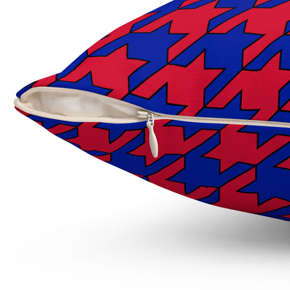 Haiti Retro Houndstooth Cushion Pillow