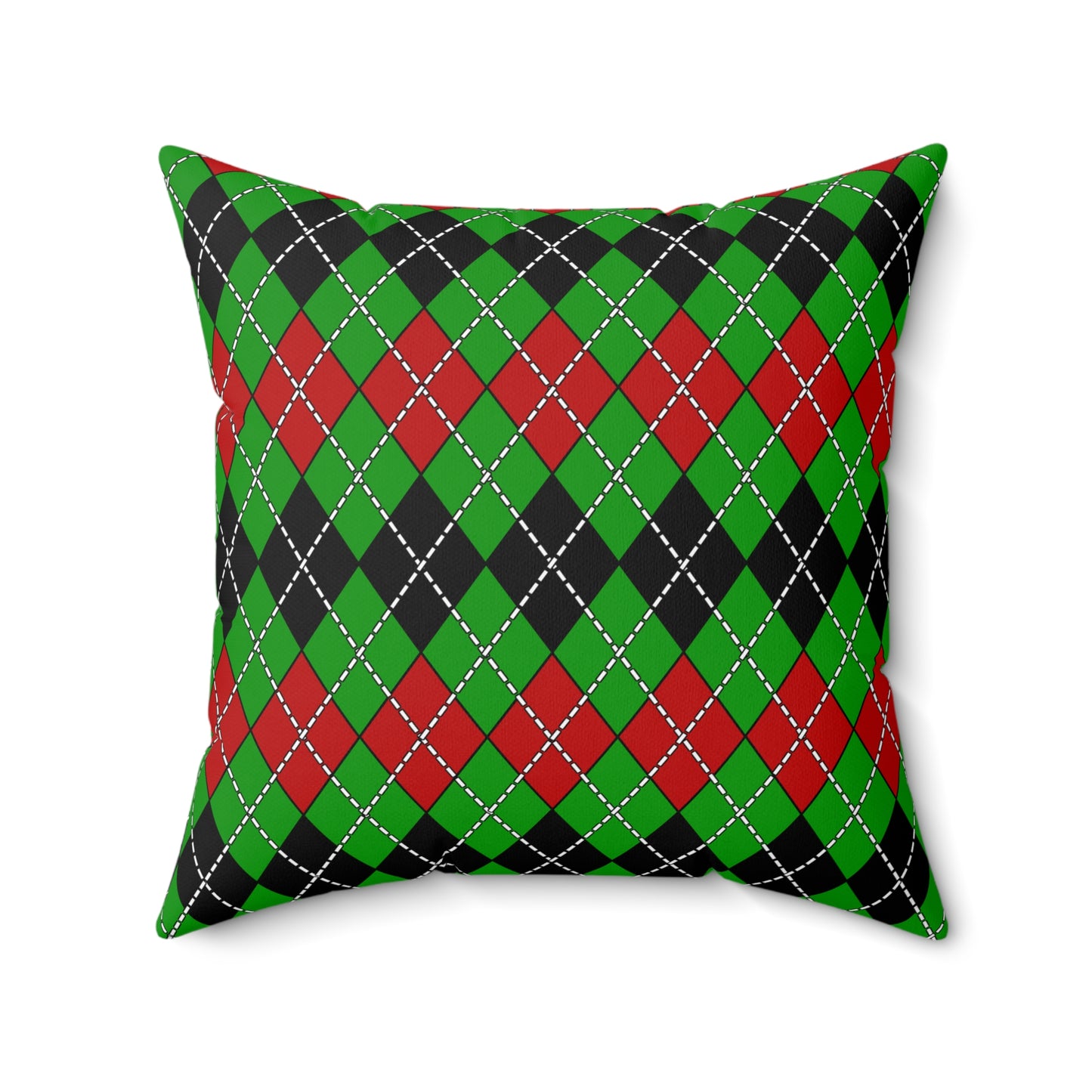 Afghanistan Retro Argyle Cushion Pillow